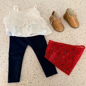 American Girl Truly Me Western Chic Outfit